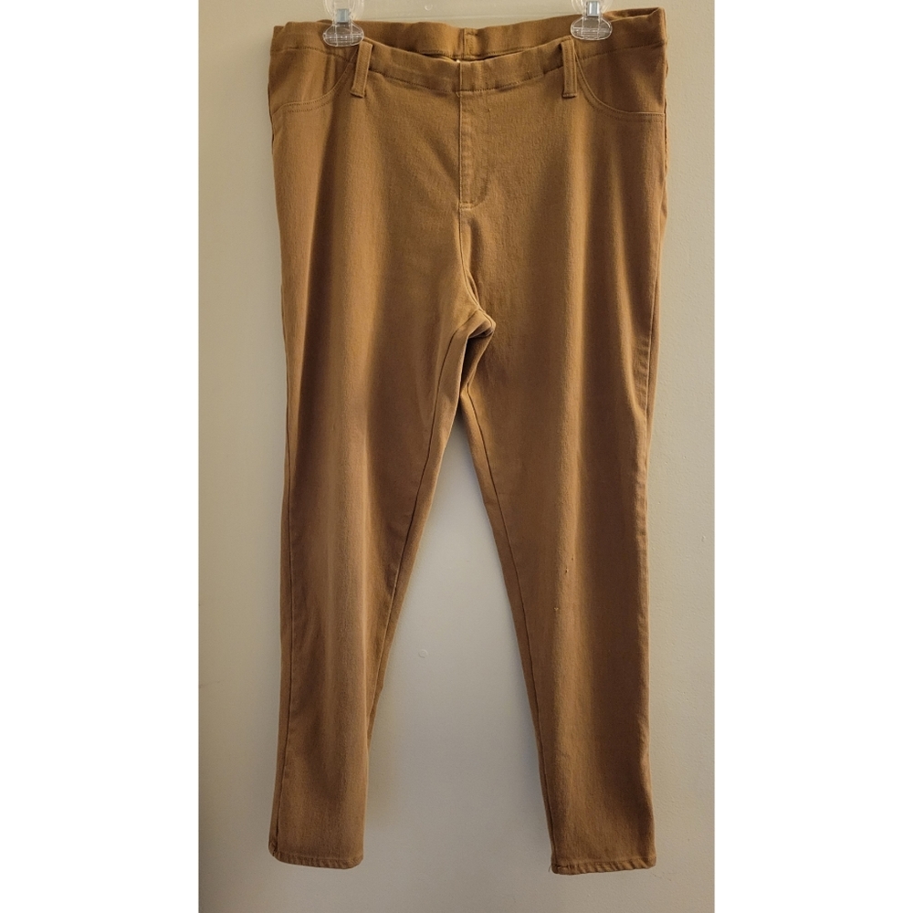 Khaki Jeggings XL (16-18)